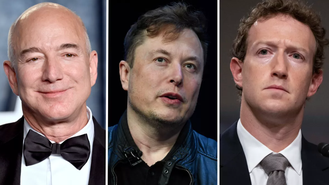 10 billionaires who made the most money in 2024
