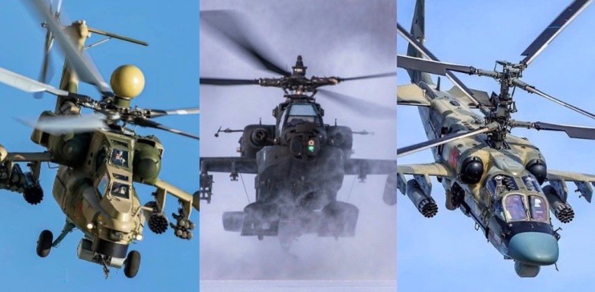 Top 10 countries with the highest number of attack helicopters in 2024