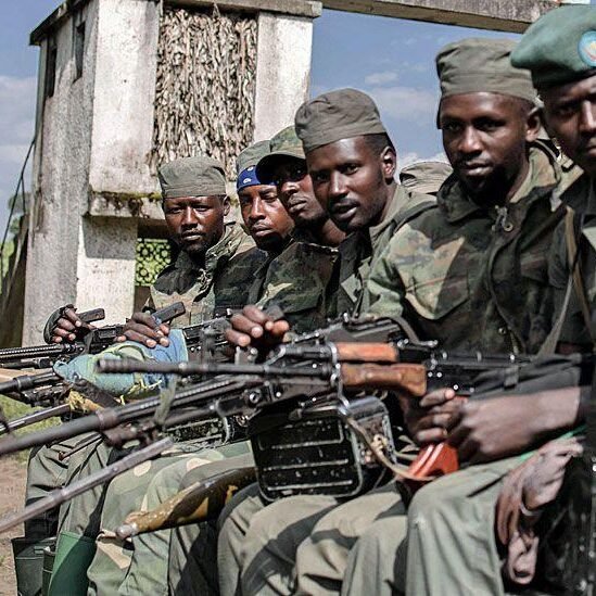 Congo and Rwanda troops trade fire across the border in Goma