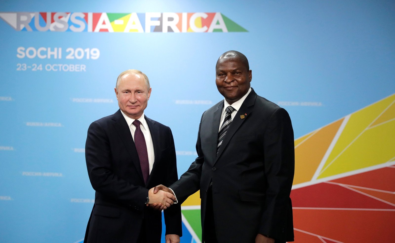 CAR President Touadera arrives in Moscow to strengthen ties with Russia