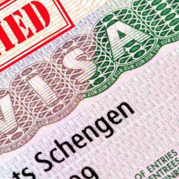 Top 10 African countries with the highest Schengen visa rejection rates