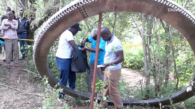 Massive space debris crashes into  Kenyan village. Ownership remains unclear