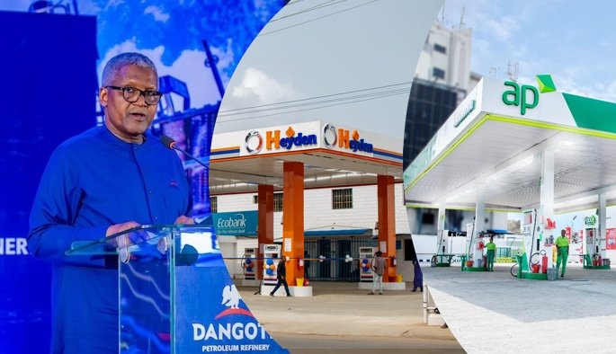 Full list of stations selling cheap Dangote fuel in Nigeria
