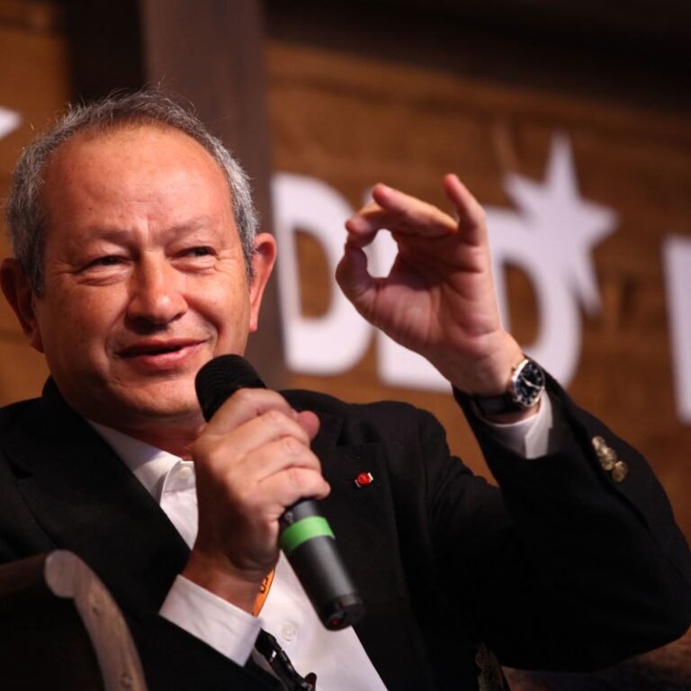 Naguib Sawiris urges Egypt to rethink overambitious mega-projects