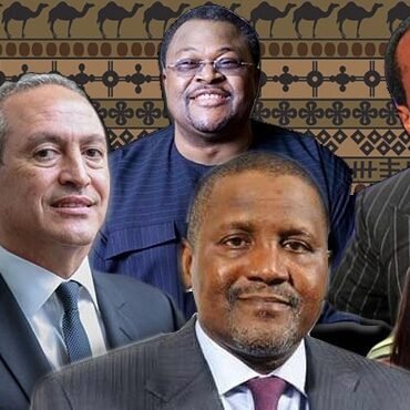 Dangote’s wealth increases by 72% to $23.9 billion, tops list of Africa’s 22 richest individuals.