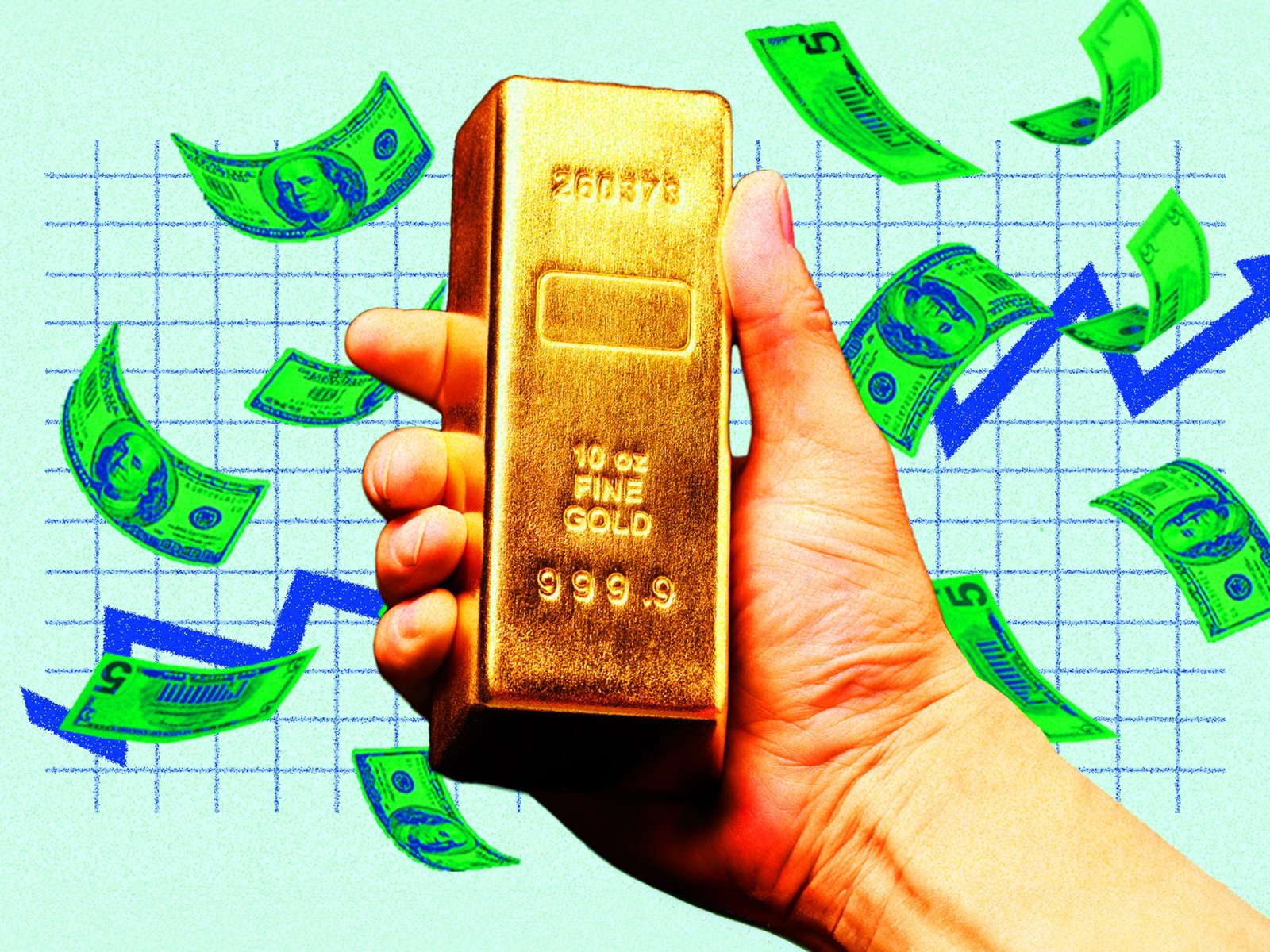 Gold prices decline as US dollar gains and trade tensions ease