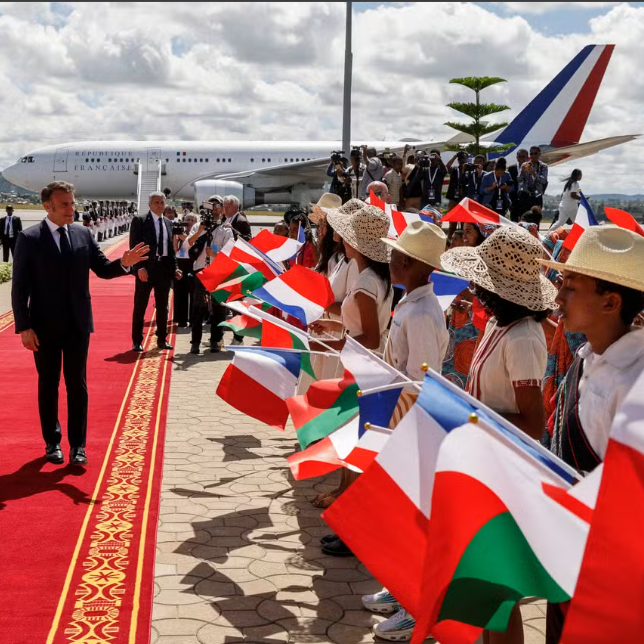 Paris pushes Africa reset as French leader visits Madagascar