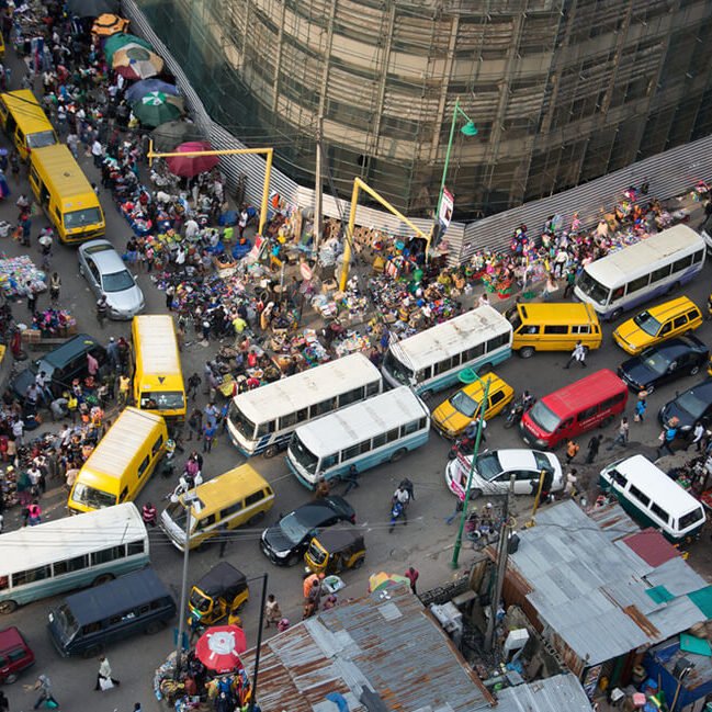 Top 5 African cities that spend the most time in traffic in mid-2025