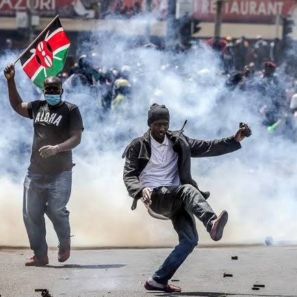 Kenya on edge as protesters and police have a go at each other