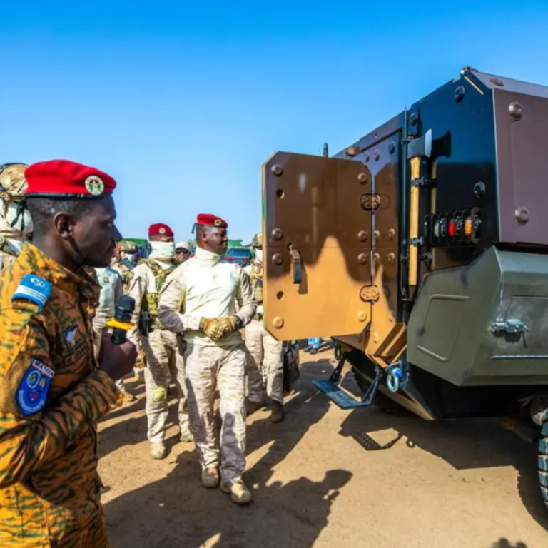 Burkina Faso’s upgrades defence with delivery of Chinese-made armoured vehicles, artillery systems