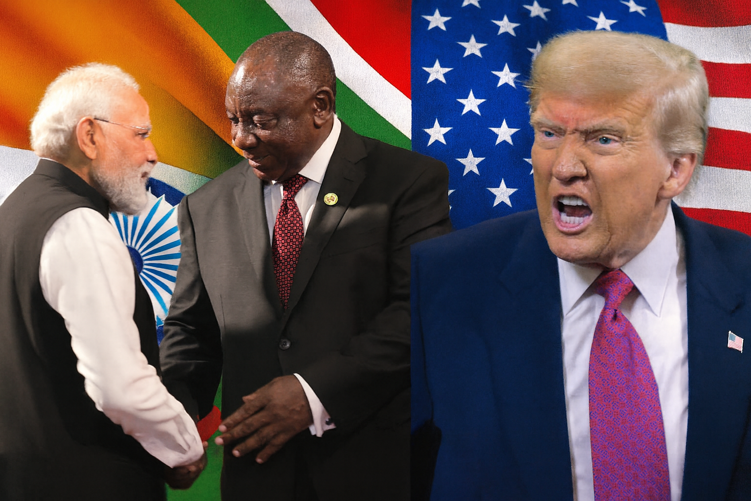 Tension in India as Trump moves to block South Africa from G20 summit