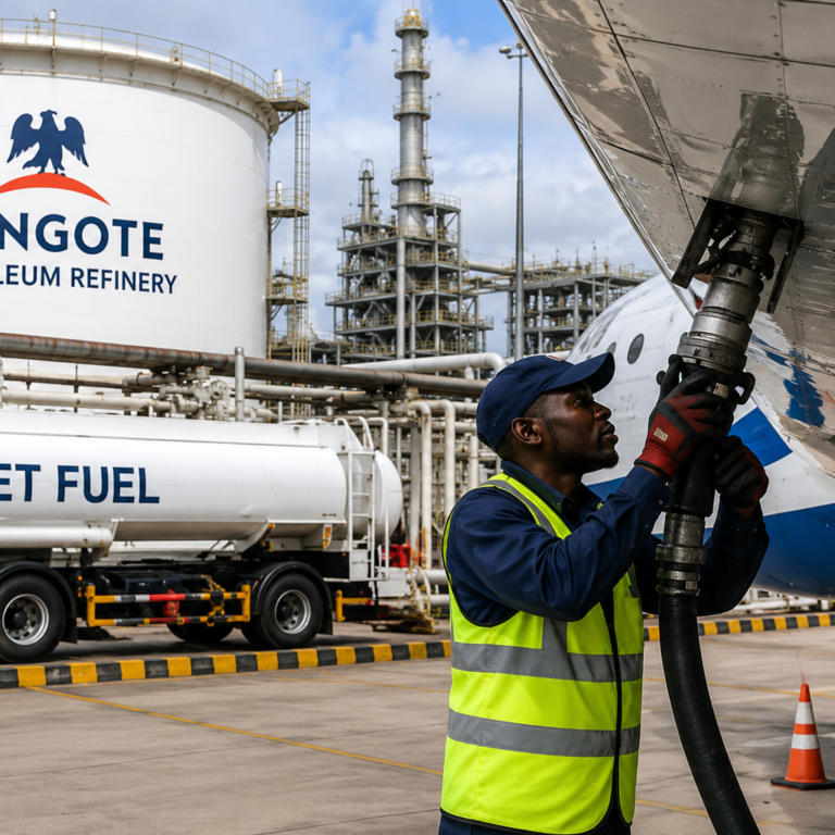 Global aviation fuel market set for shake-up as Russia offers Dangote refinery a rare six-month sales window