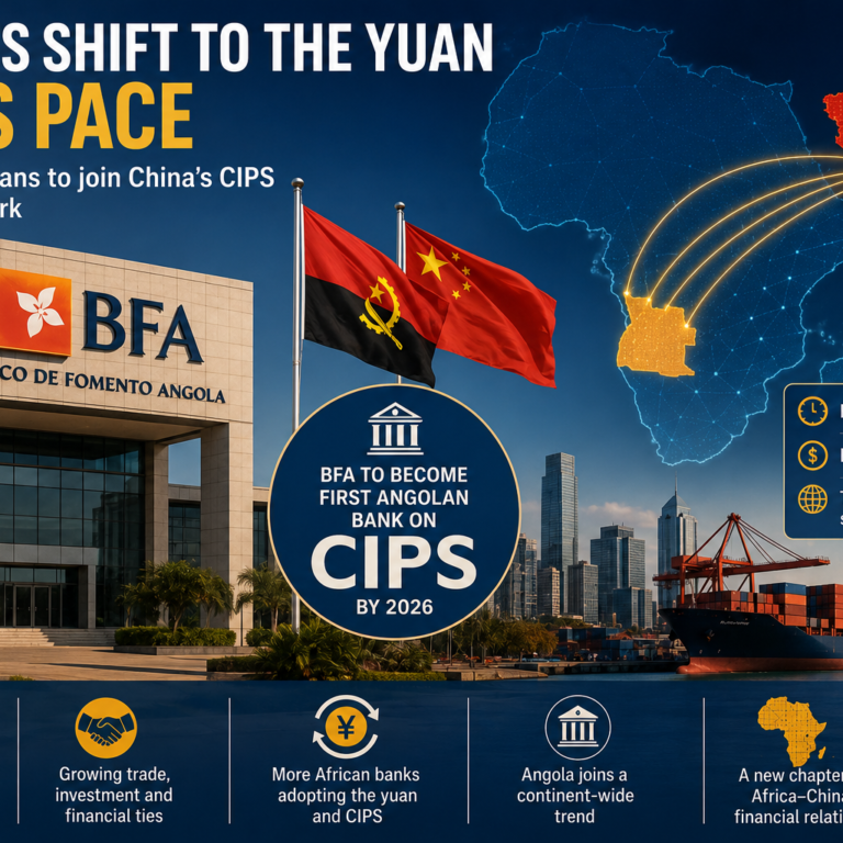 Africa’s shift toward China’s yuan gathers pace as Angola’s banking sector embraces Beijing’s payment network