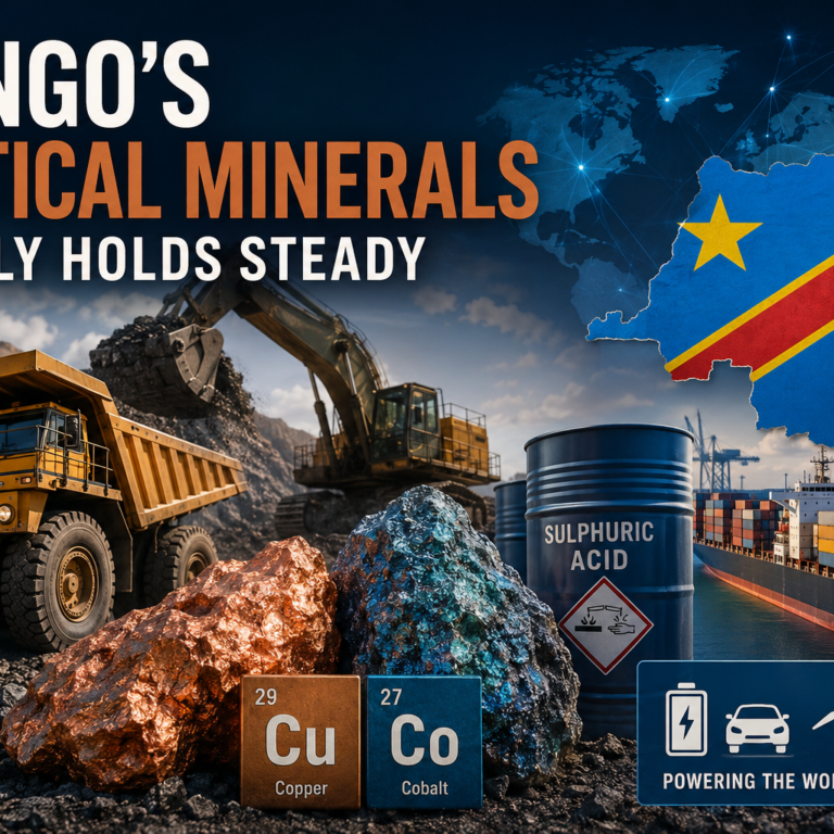 The country behind over 70% of the world’s cobalt says Middle East conflict won’t derail critical mineral supplies