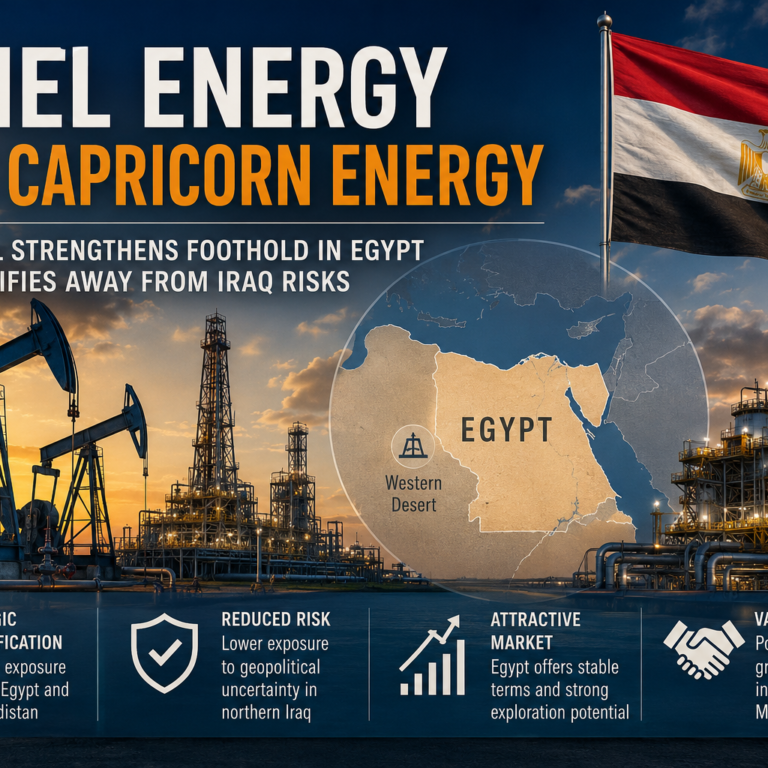 UK-listed oil producer makes $360 million bet on Egypt as geopolitical risks reshape energy investment