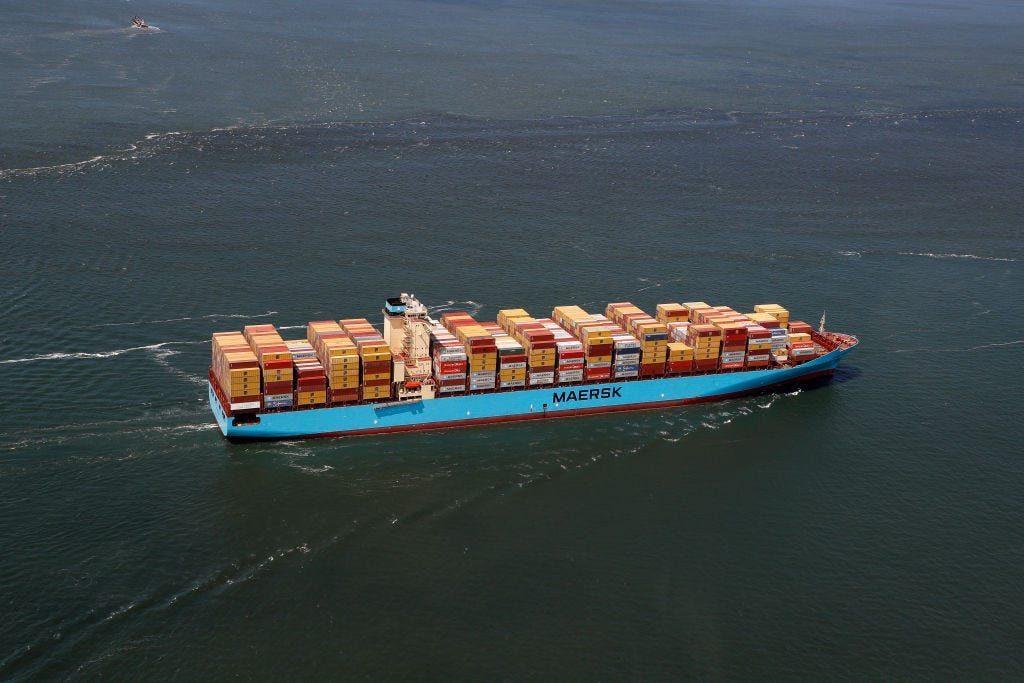 World’s second-largest shipping giant resumes operations on Africa’s busiest shipping waterway as Egypt eyes revenue recovery