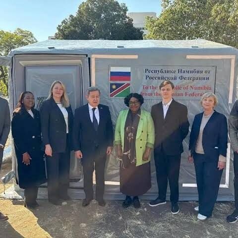 Namibia receives a mobile epidemiological laboratory from Russia