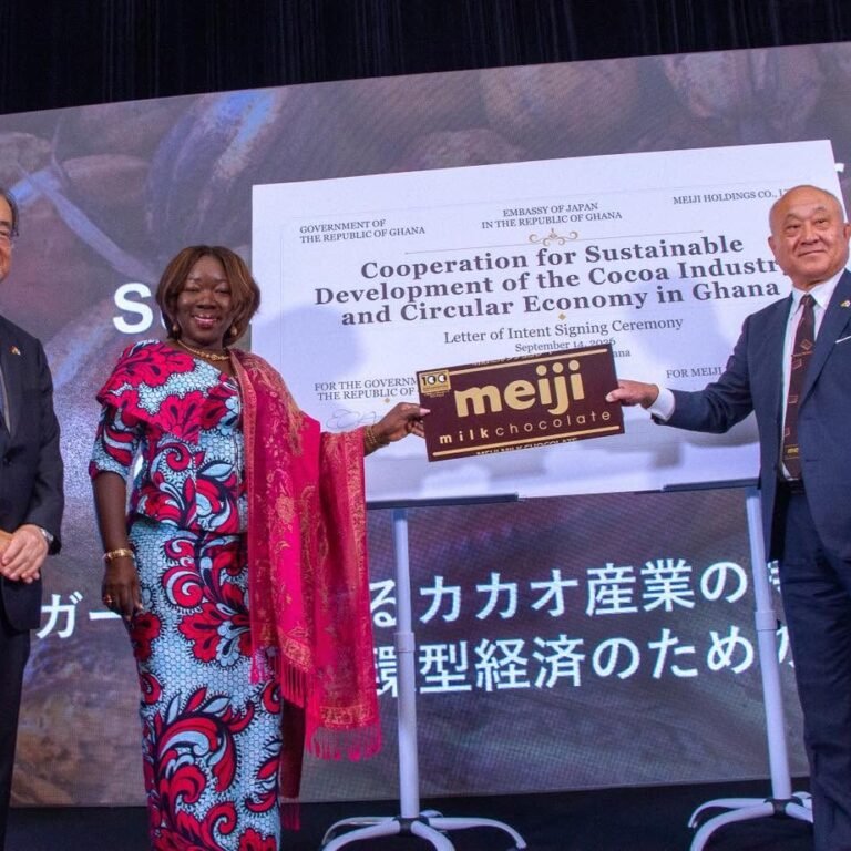 Japanese chocolate giant Meiji expands Ghana cocoa partnership as Meiji Milk Chocolate marks 100 years