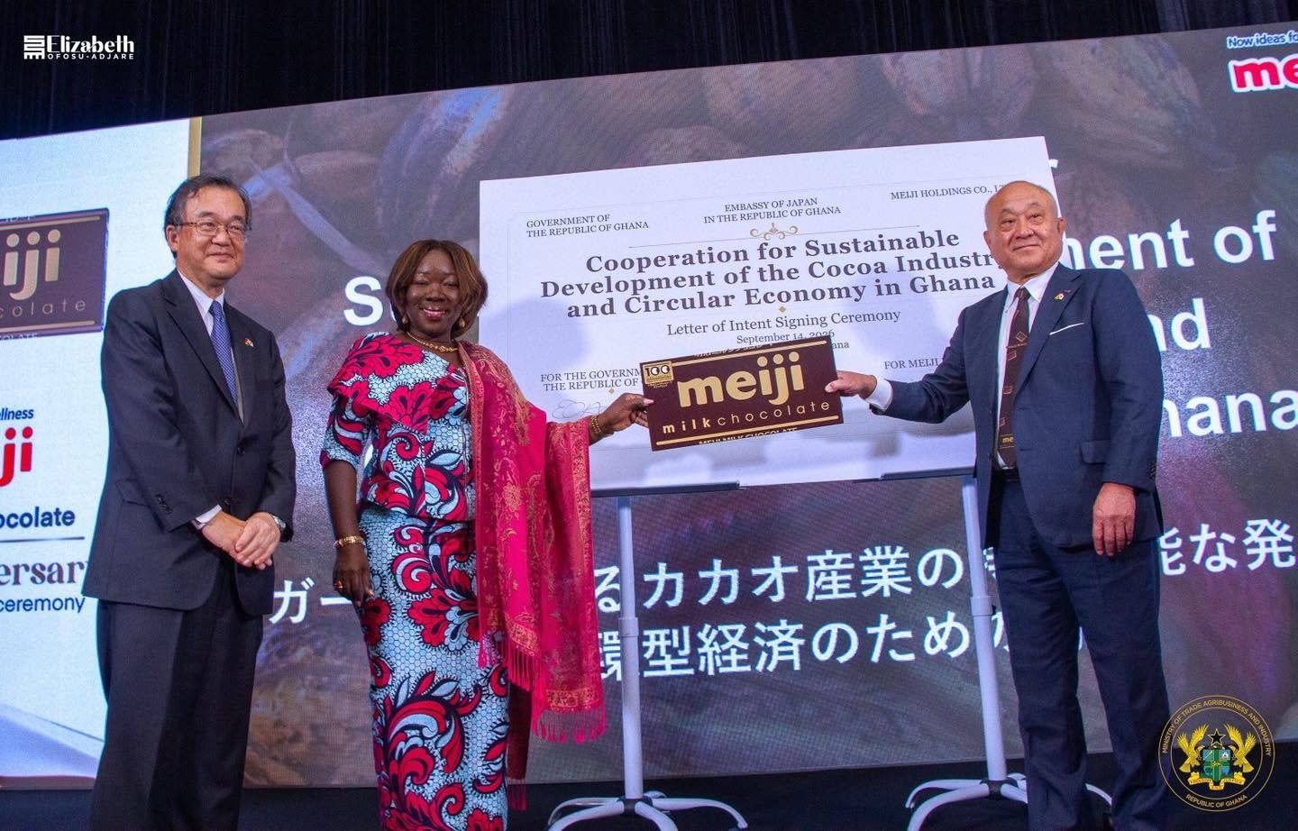 Japanese chocolate giant Meiji expands Ghana cocoa partnership as Meiji Milk Chocolate marks 100 years