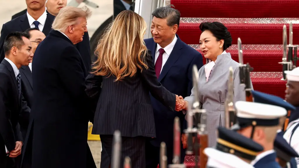 Two of the world’s most powerful presidents, Trump and Xi, meet as leaders with sharply different views of Africa discuss global issues