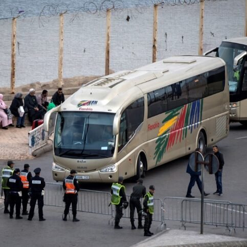 Spain begins first deportations since July’s Ceuta crisis, sending Nigerian and Senegalese migrants to Morocco