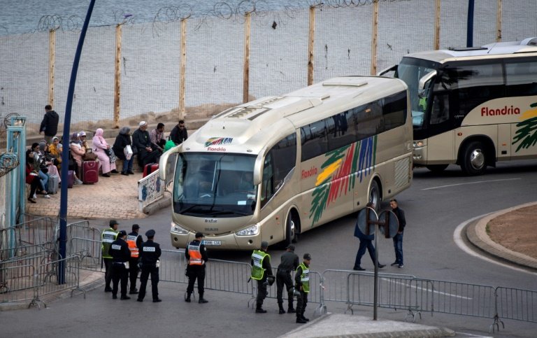 Spain begins first deportations since July’s Ceuta crisis, sending Nigerian and Senegalese migrants to Morocco